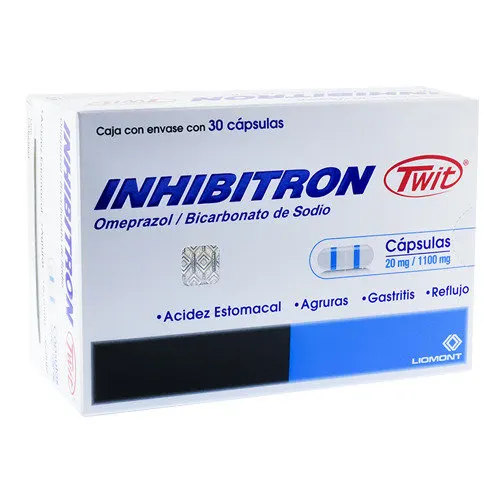 Inhibitron Twit 20/1100 Mg Con 30 Cápsulas
