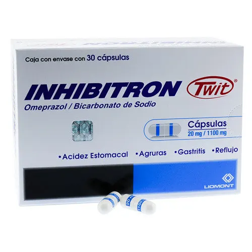 Inhibitron Twit 20/1100 Mg Con 30 Cápsulas