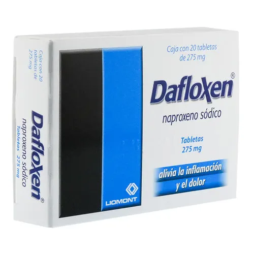 Dafloxen 275 Mg Con 20 Cápsulas