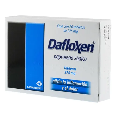 Dafloxen 275 Mg Con 20 Cápsulas