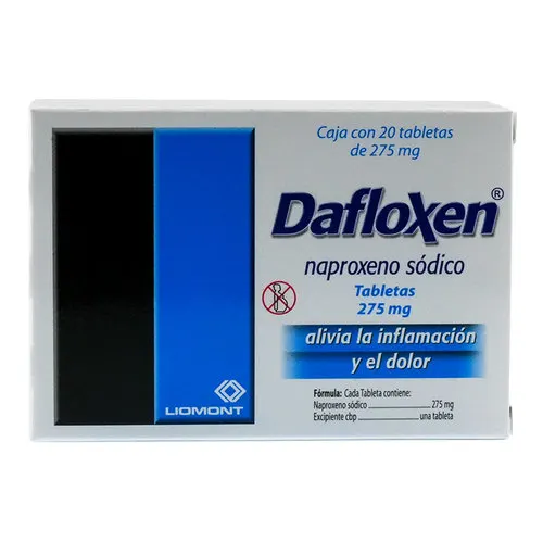 Dafloxen 275 Mg Con 20 Cápsulas