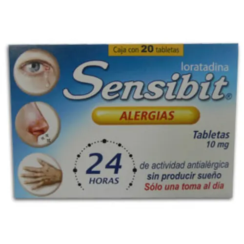 Comprar Sensibit 10 Mg Con 20 Tabletas