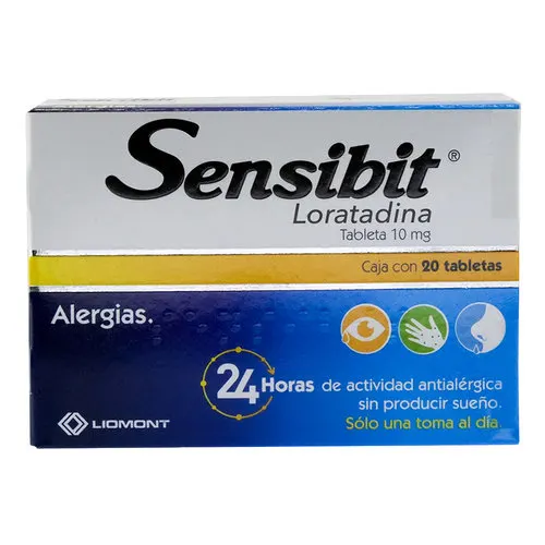 Sensibit 10 Mg Con 20 Tabletas