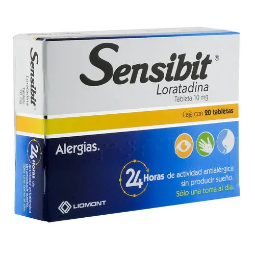 Sensibit 10 Mg Con 20 Tabletas