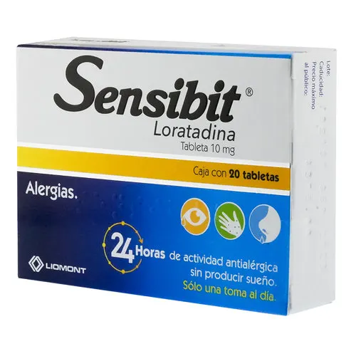Sensibit 10 Mg Con 20 Tabletas