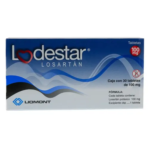 Lodestar 100 Mg Con 30 Tabletas