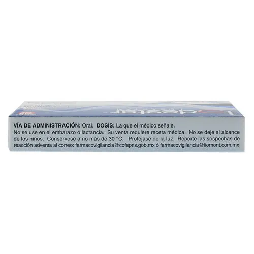 Lodestar 100 Mg Con 30 Tabletas