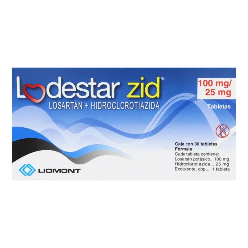 Comprar Lodestar Zid 100/25 Mg Con 30 Tabletas