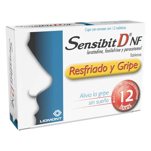 Sensibit D Nf 2.5/5/500 Mg Con 12 Tabletas
