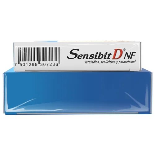Sensibit D Nf 2.5/5/500 Mg Con 12 Tabletas