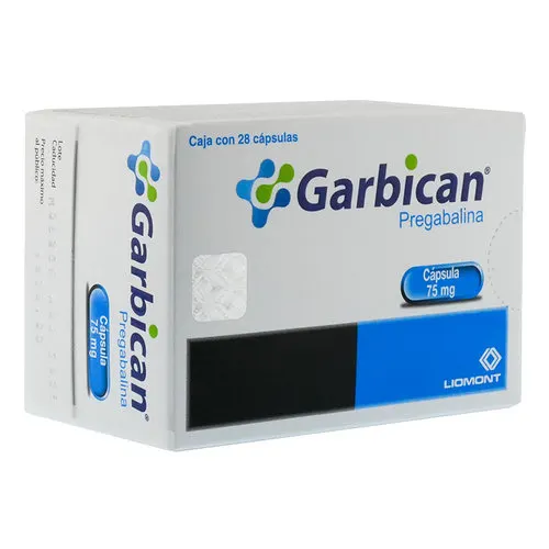 Garbican 75 Mg Con 28 Cápsulas