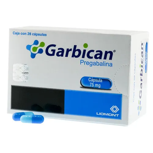 Garbican 75 Mg Con 28 Cápsulas