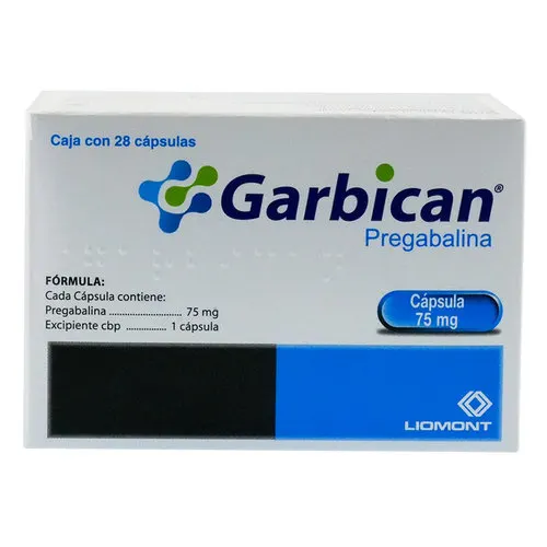 Garbican 75 Mg Con 28 Cápsulas