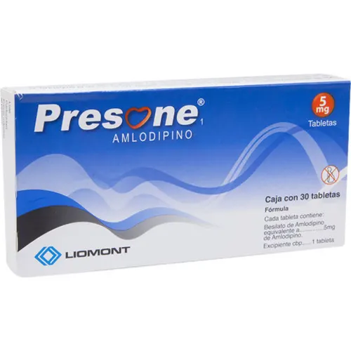 Comprar Presone 5 Mg Con 30 Tabletas