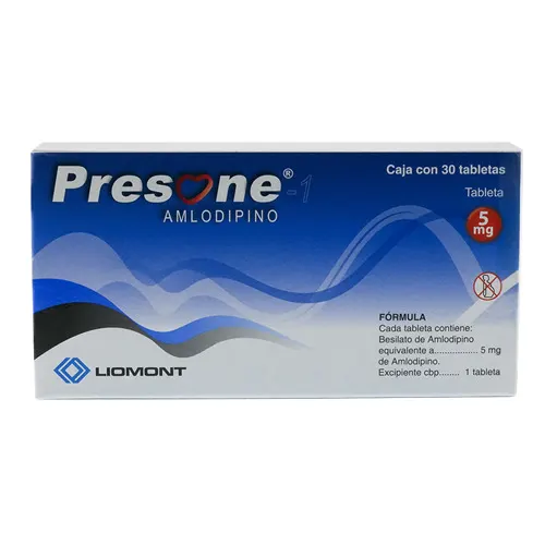 Presone 5 Mg Con 30 Tabletas