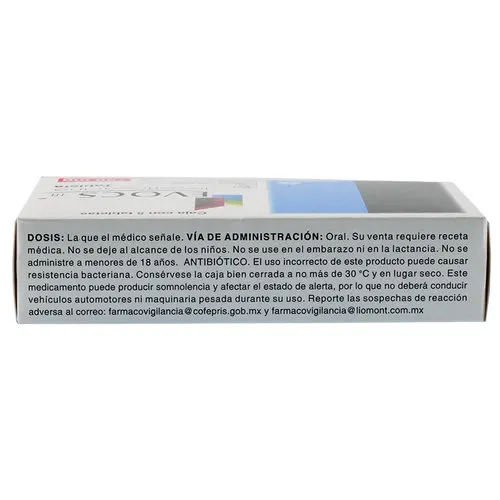 Evocs Iii Levofloxacino 750 Mg Con 5 Tabletas