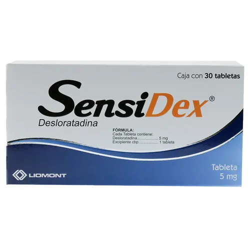 Sensidex 5 Mg Con 30 Tabletas
