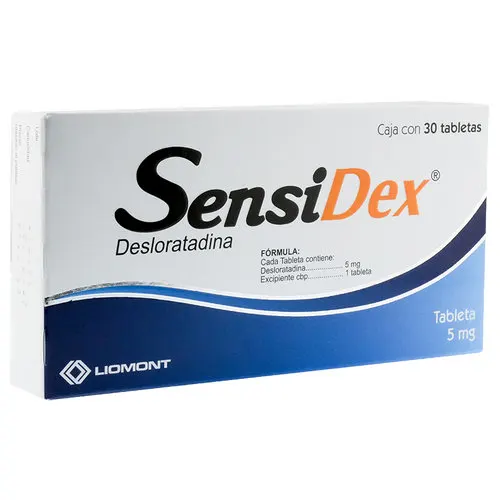 Sensidex 5 Mg Con 30 Tabletas