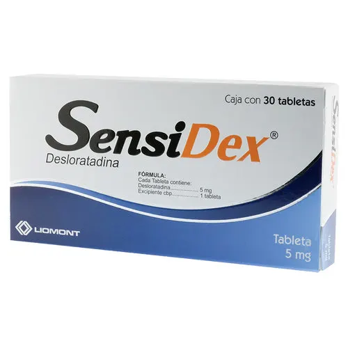 Sensidex 5 Mg Con 30 Tabletas