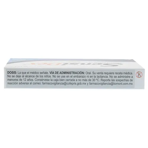 Sensidex 5 Mg Con 30 Tabletas