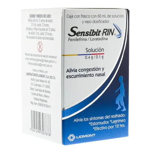 Sensibit Rin 0.4/0.1 G Con 60 Ml De Solución