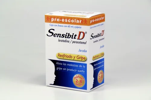Sensibit D Pre-Escolar 16.66 Mg/3.2 G Con 60 Ml De Jarabe