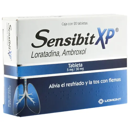 Sensibit Xp 5/30 Mg Con 20 Tabletas