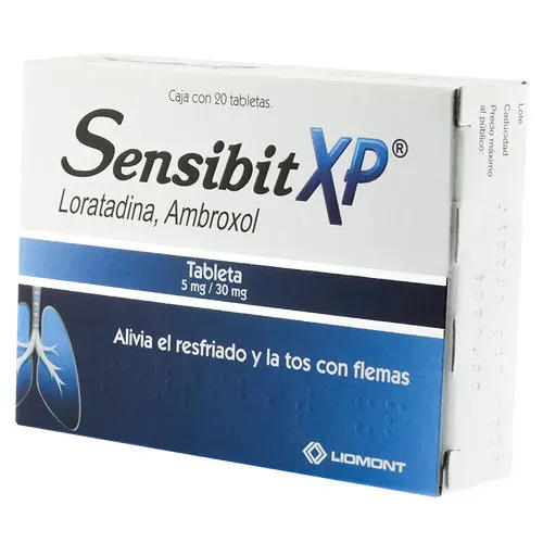 Sensibit Xp 5/30 Mg Con 20 Tabletas