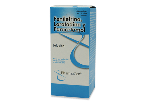 FENLNA LORATNA PARACETAMOL SOL. FCO.120 ML. 33.33MG-16