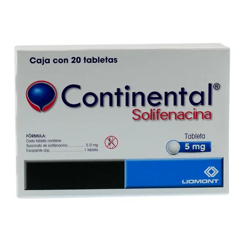 Continental 5 Mg Con 20 Tabletas