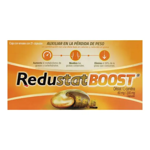 Comprar Redustat Boost 60/200 Mg Con 21 Cápsulas