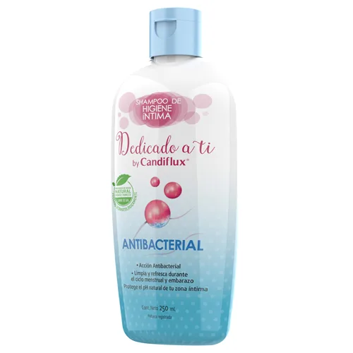 Candiflux Shampoo Higiene Íntima Antibacterial 250 Ml