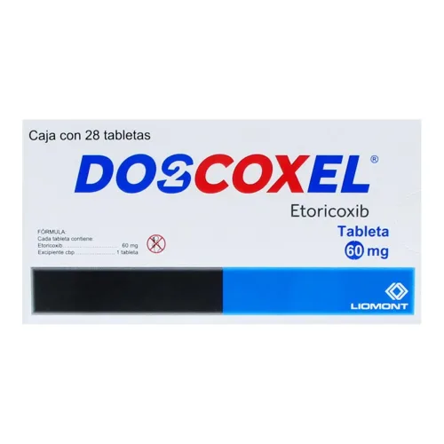 Comprar Doscoxel 60 Mg Con 28 Tabletas