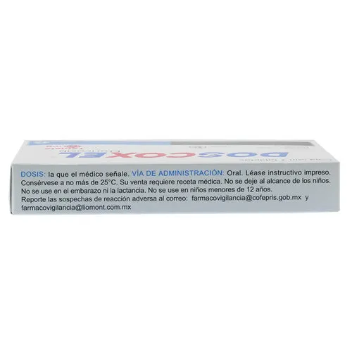 Doscoxel 120 Mg Con 7 Tabletas