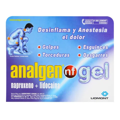 Comprar Analgen Nf 10/5 G Gel Con 30 Gr