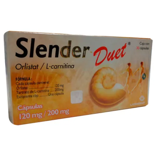 Comprar Slender Duet 120/200 Mg Con 30 Cápsulas