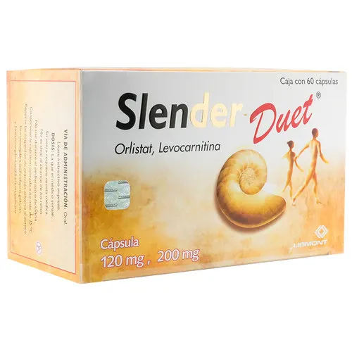 Slender Duet 120/200 Mg Con 60 Cápsulas