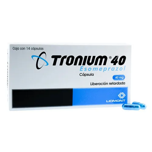 Tronium 40 Mg Con 14 Cápsulas