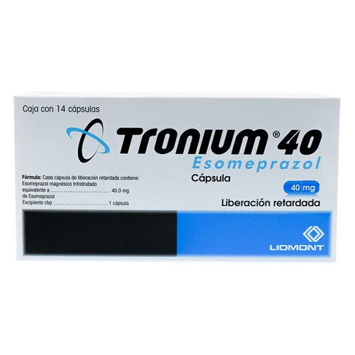 Tronium 40 Mg Con 14 Cápsulas