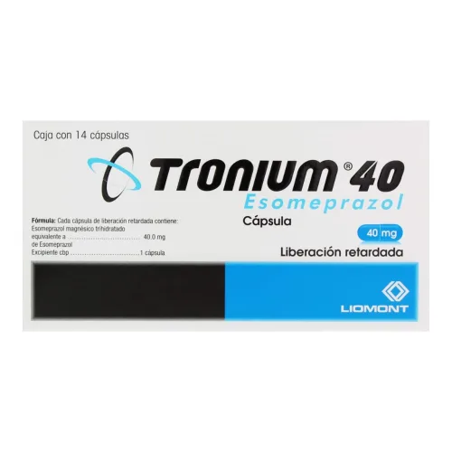 Tronium 40 Mg Con 14 Cápsulas