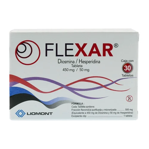 Flexar 450/50 Mg Con 30 Tabletas