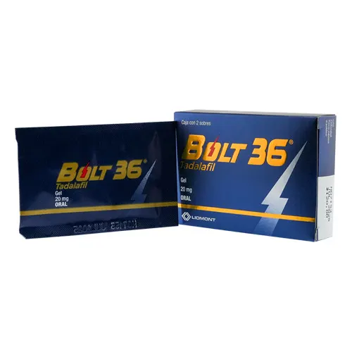 Bolt 36 20 Mg Gel Oral 2 Sobres