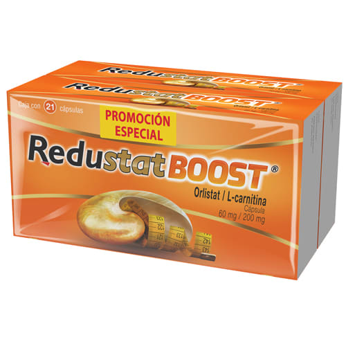 Pack De 2 Redustat Boost 60 Mg / 200 Mg Con 21 Cápsulas