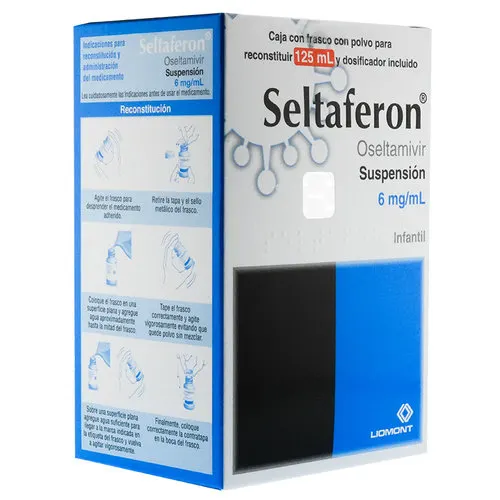 Seltaferon 6 Mg Polvo Para Suspensión Infantil 125 Ml