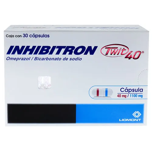 Inhibitron Twit 40/1100 Mg Con 30 Cápsulas