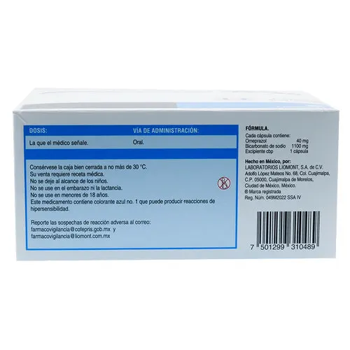Inhibitron Twit 40/1100 Mg Con 30 Cápsulas