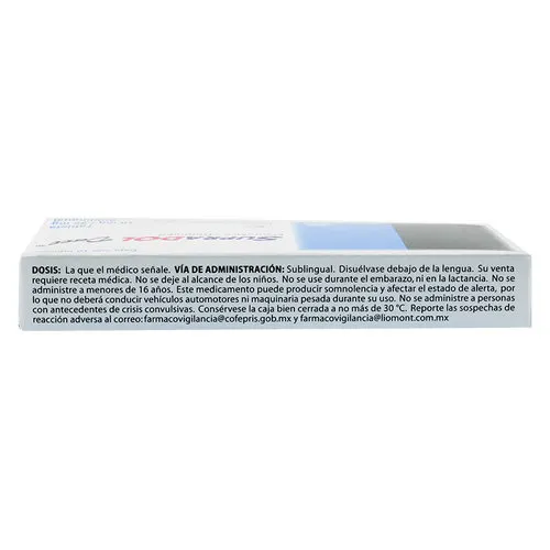 Supradol Duet Ketorolaco 10 Mg Tramadol 25 Mg Con 10 Tabletas Sublinguales