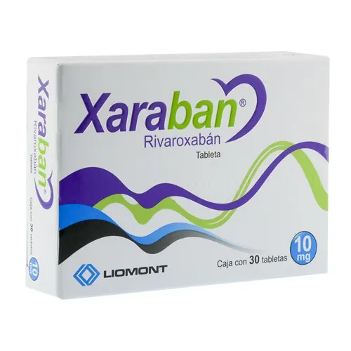 Xaraban 10 Mg Con 30 Tabletas