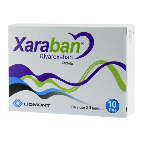 Xaraban 10 Mg Con 30 Tabletas
