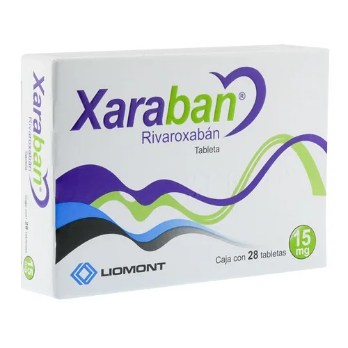 Xaraban 15 Mg Con 28 Tabletas